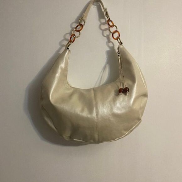 Fashion Express Off-White Hobo bag - Picture 1 of 4